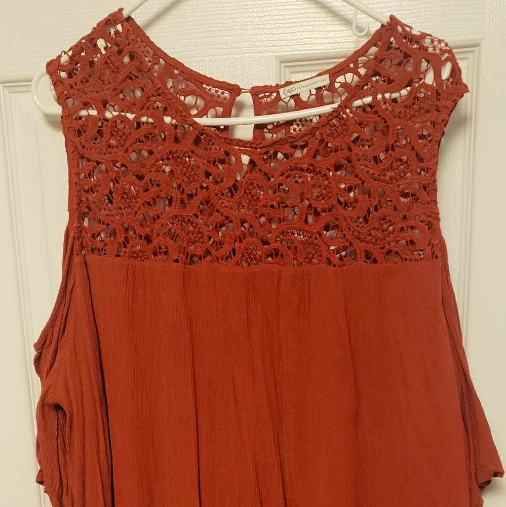 Cato off the shoulder tunic